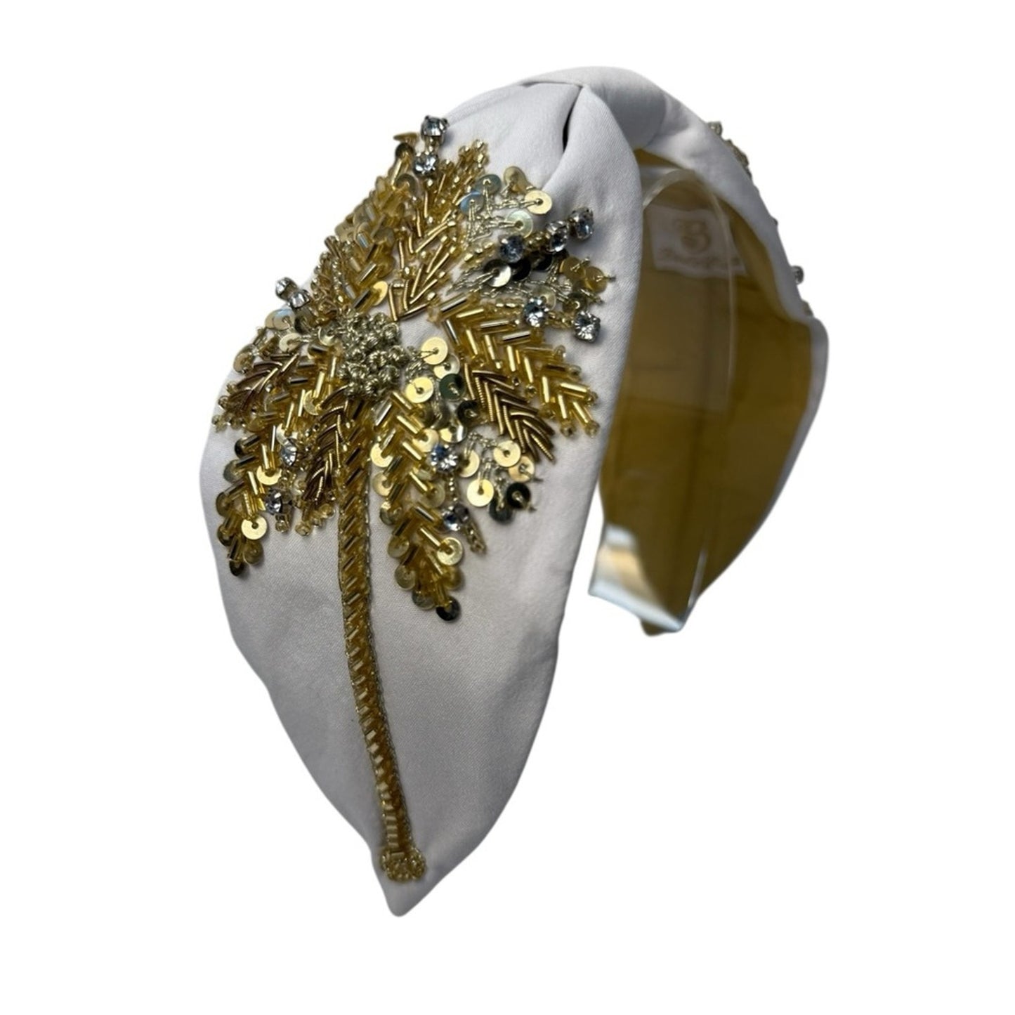 The Royal Palm Beaded Headband