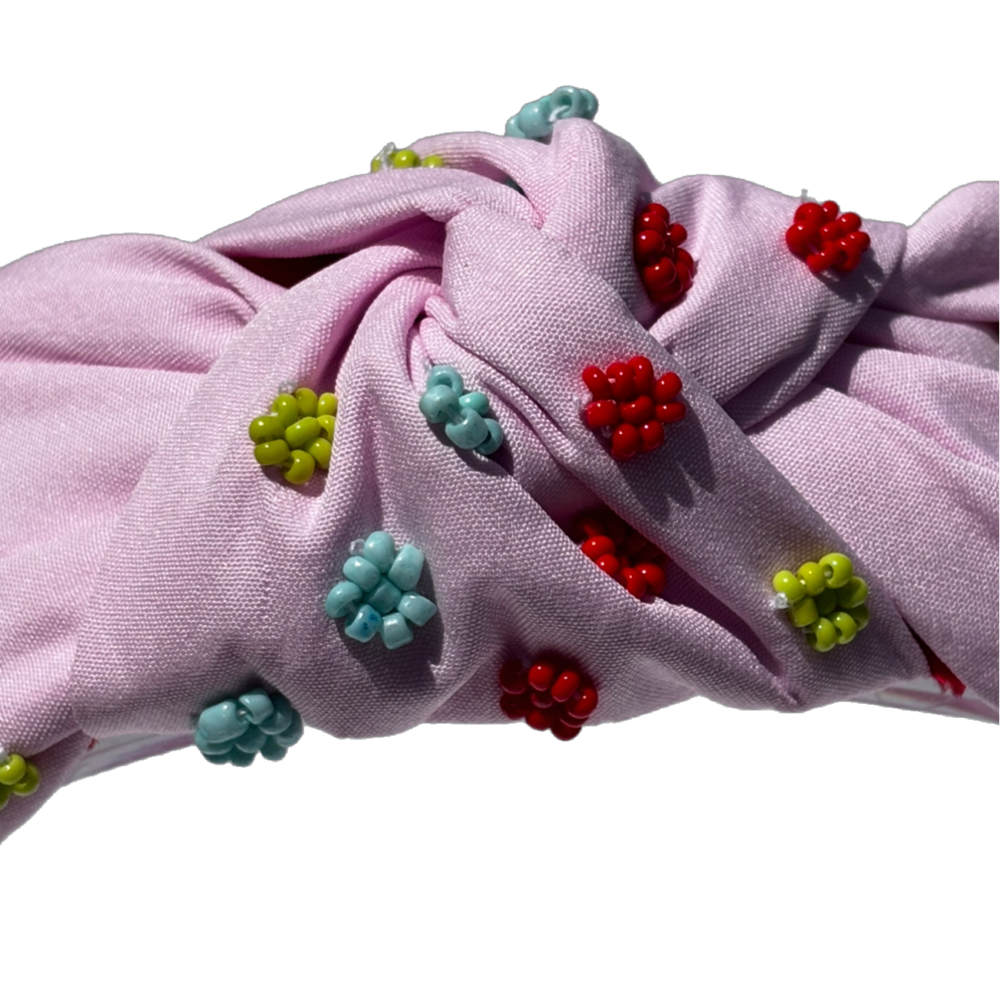 The Summer Fruit Flower Beaded Headband