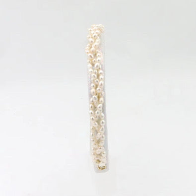 The Real Fresh Water Pearl Braided Headband