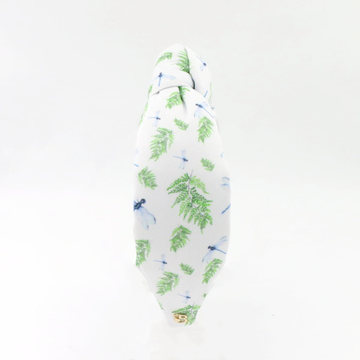The Dragonfly & Fern Topknot Headband