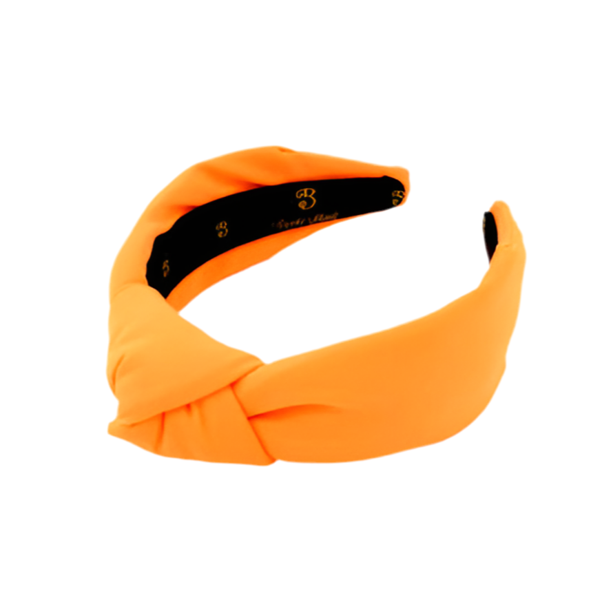 The Bright Orange Neoprene Topknot