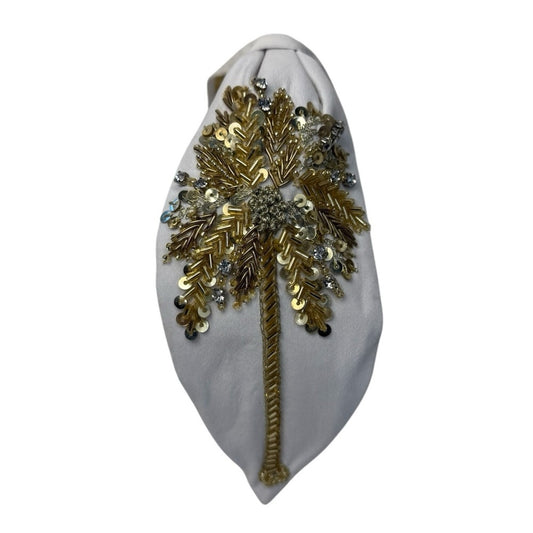 The Royal Palm Beaded Headband