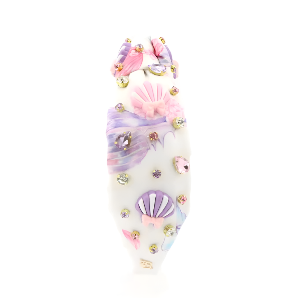 The Seashell Bow Topknot Headband