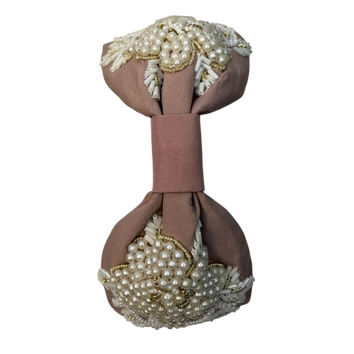 The Elegant Pearl Floral Beaded Headband