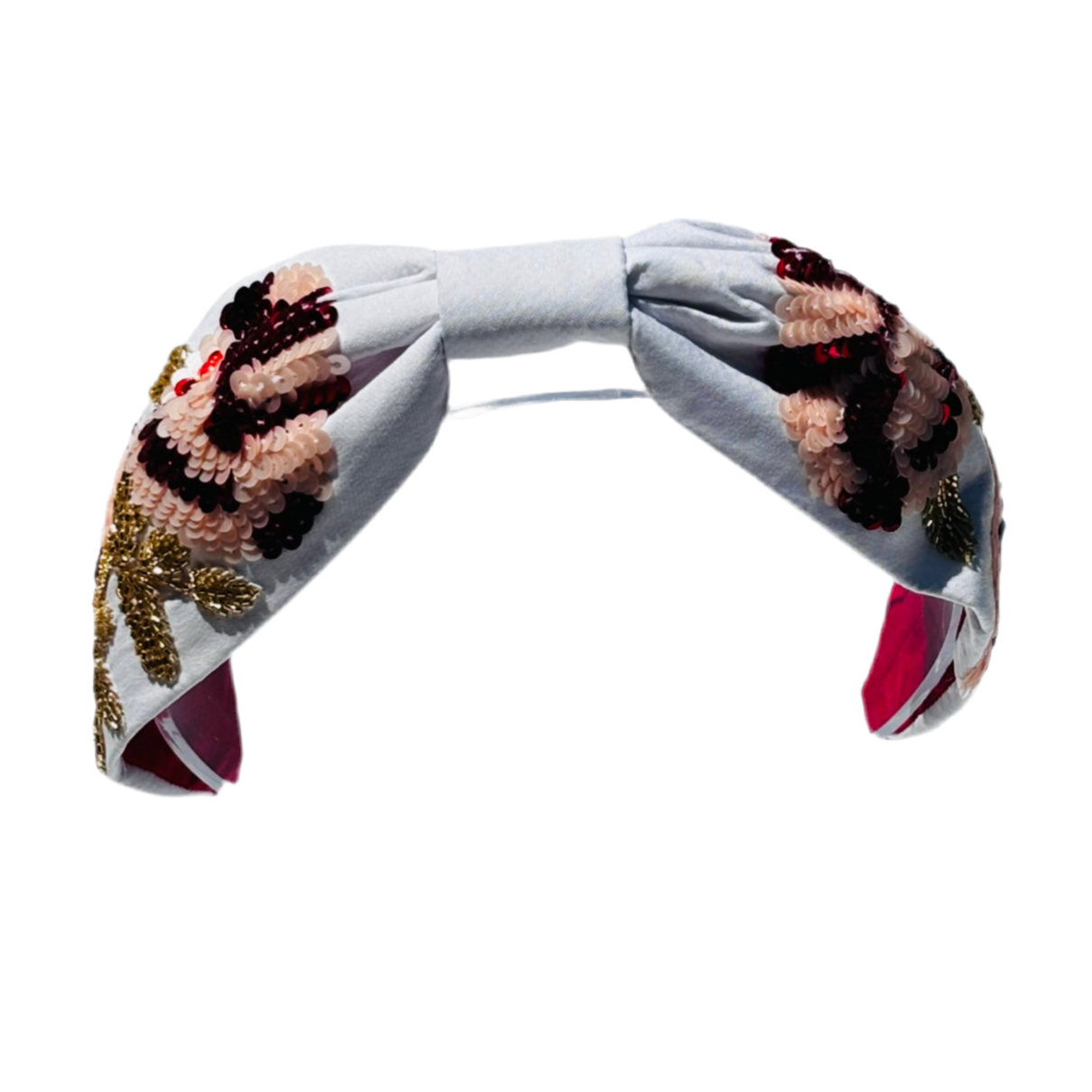 The Sequin Rose Floral Headband