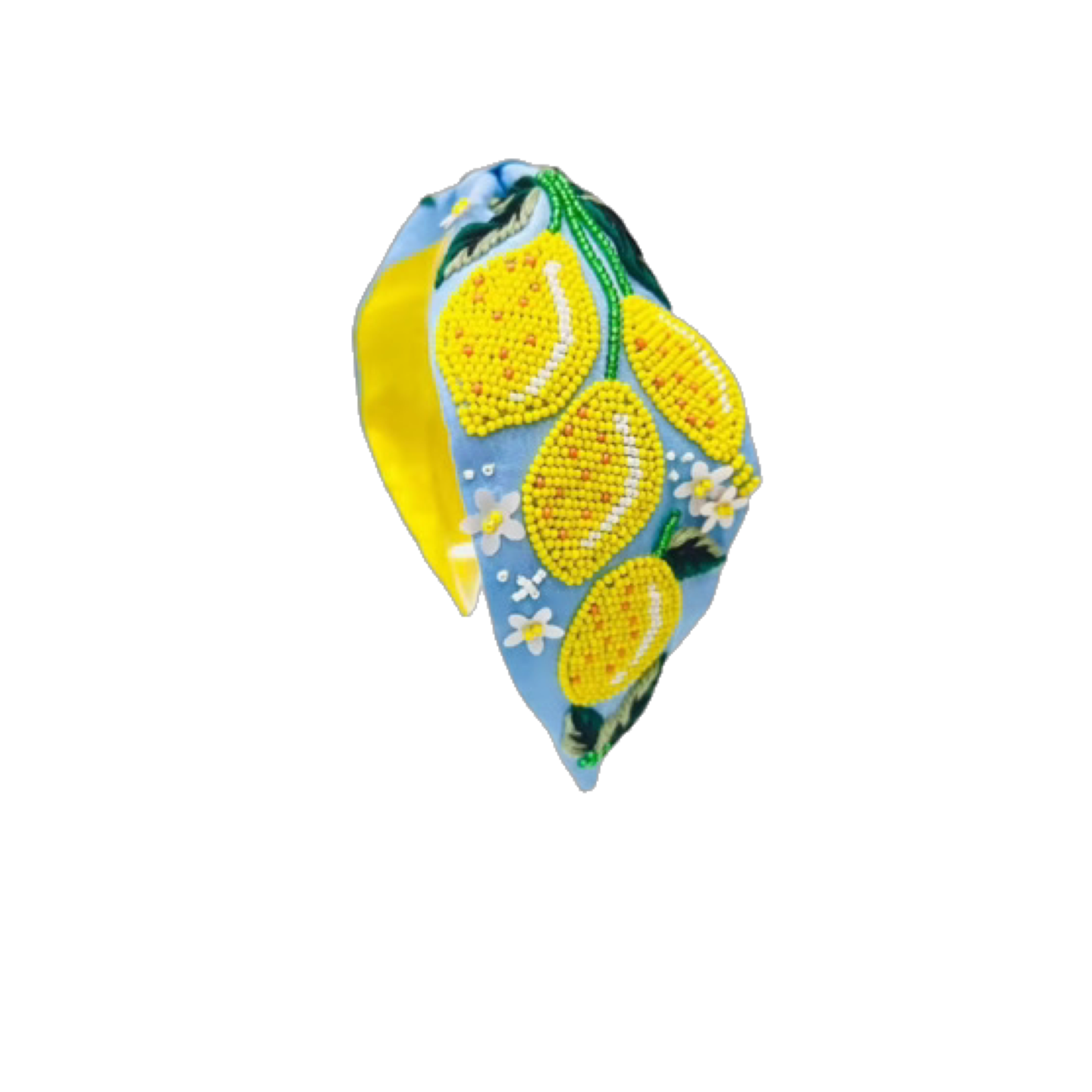 The Lemoncello Beaded Headband