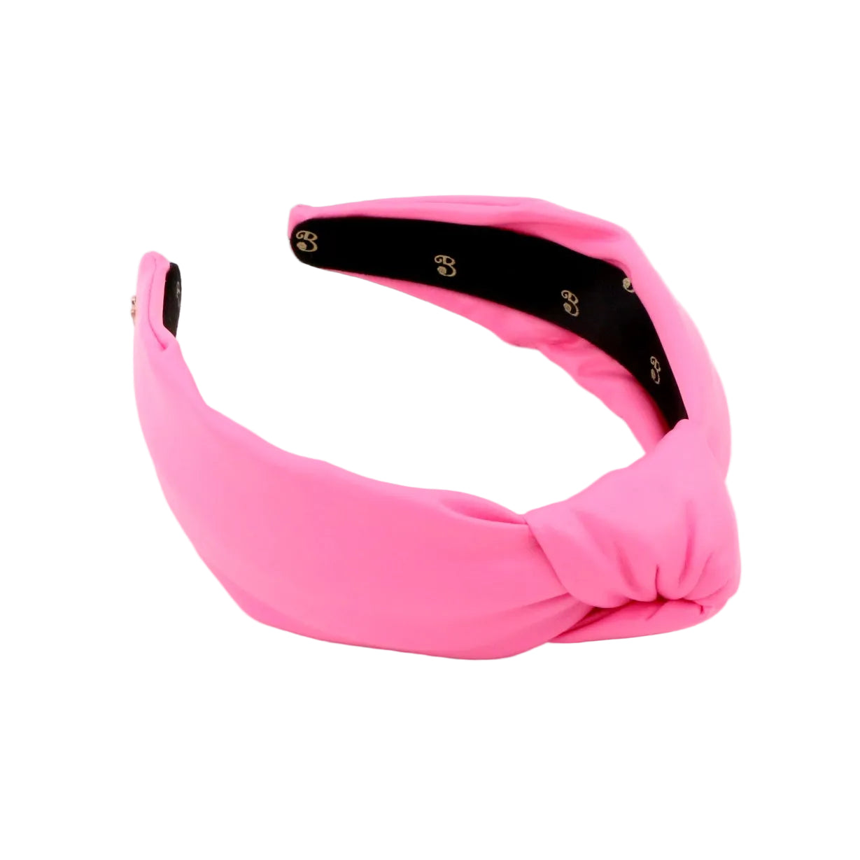 The Bubblegum Pink Leather Headband