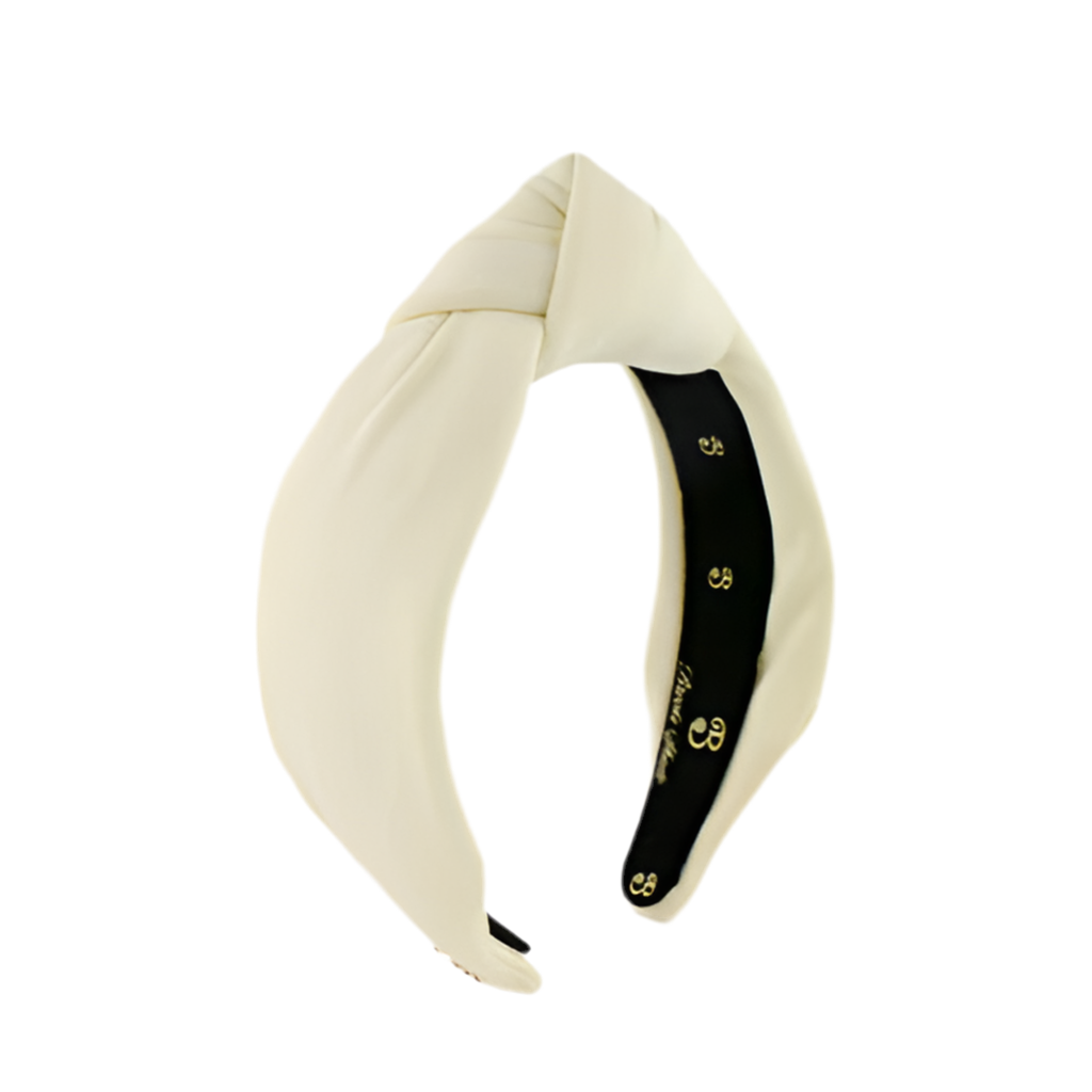 The Ivory Neoprene Topknot