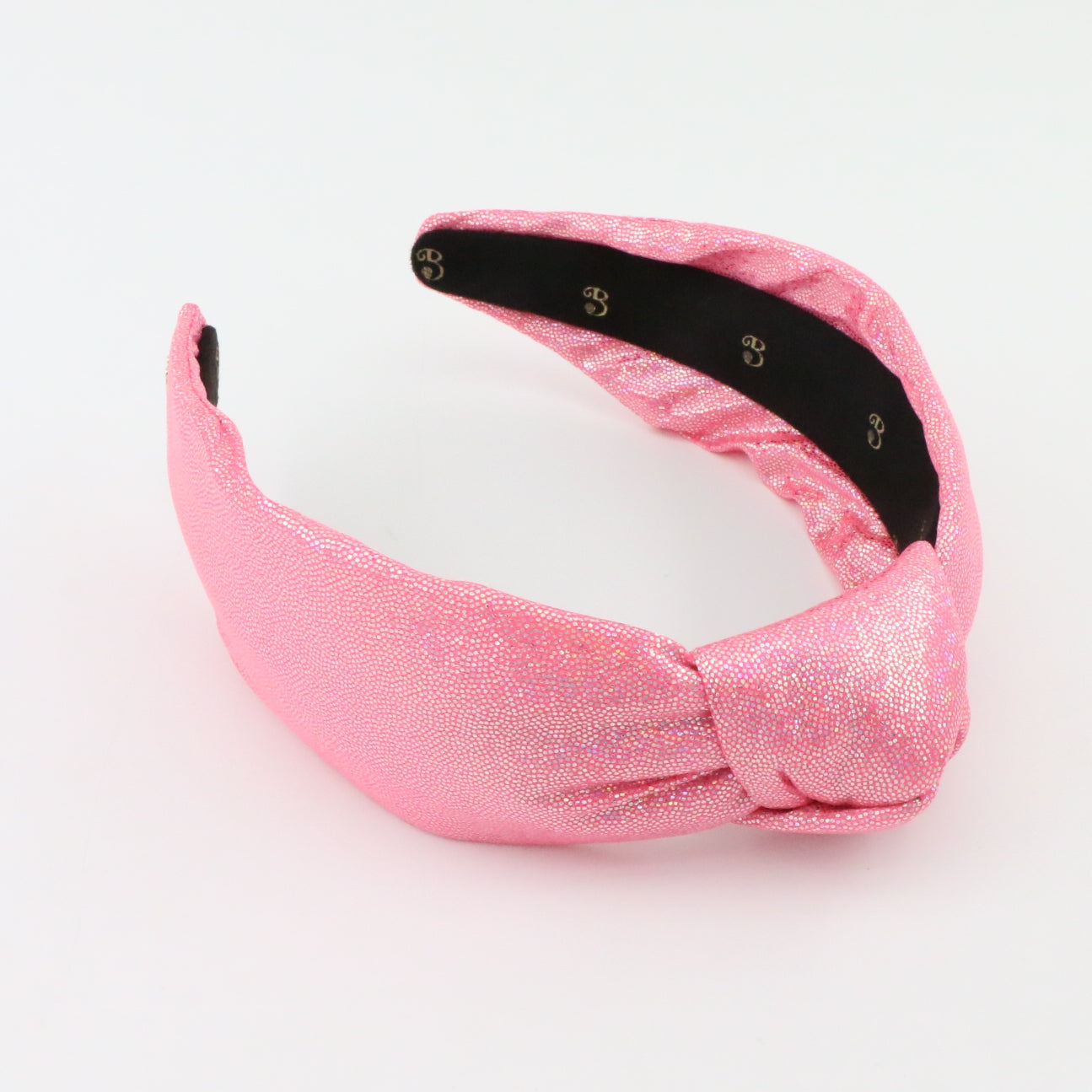 Flamingo Pink Mermaid Topknot Headband