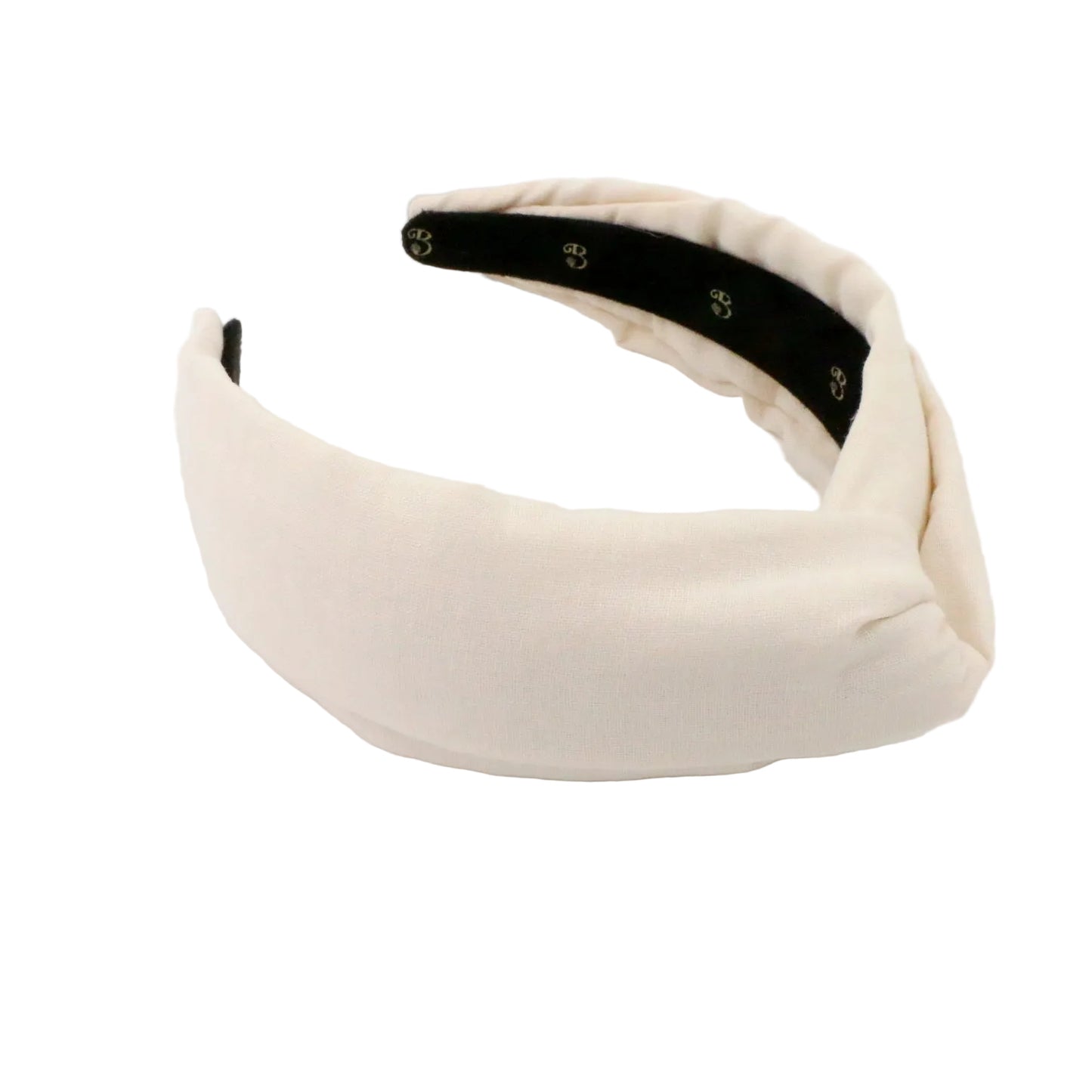Oatmeal Linen Twist-knot Headband
