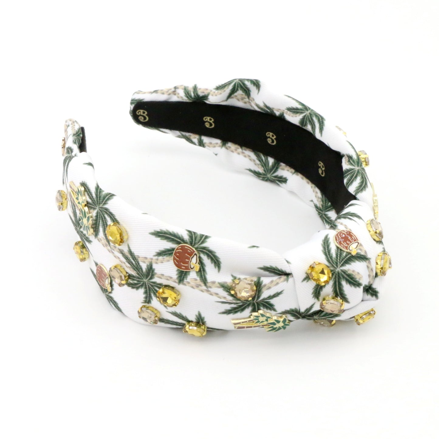 The Bahamas Coconut Rhinestone Topknot