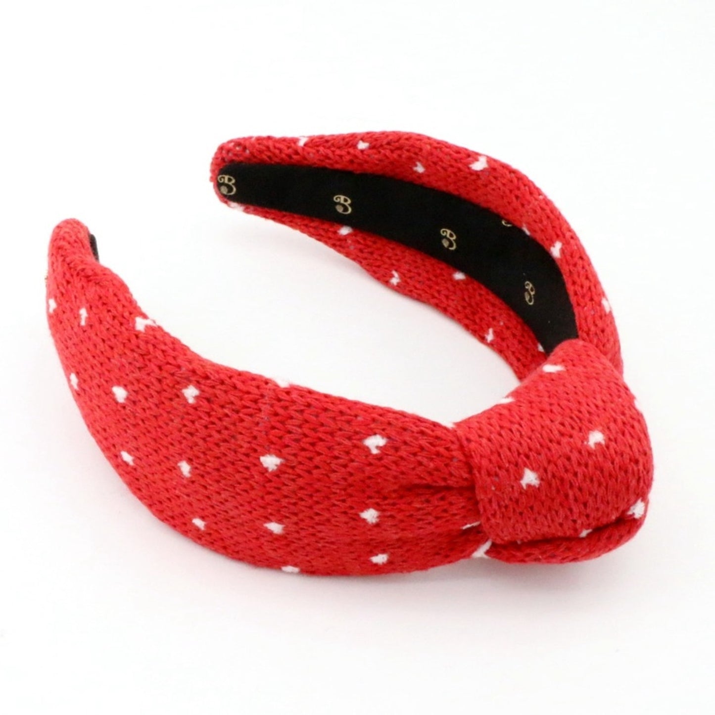 The Sweater Weather Hearts High Knot Headband