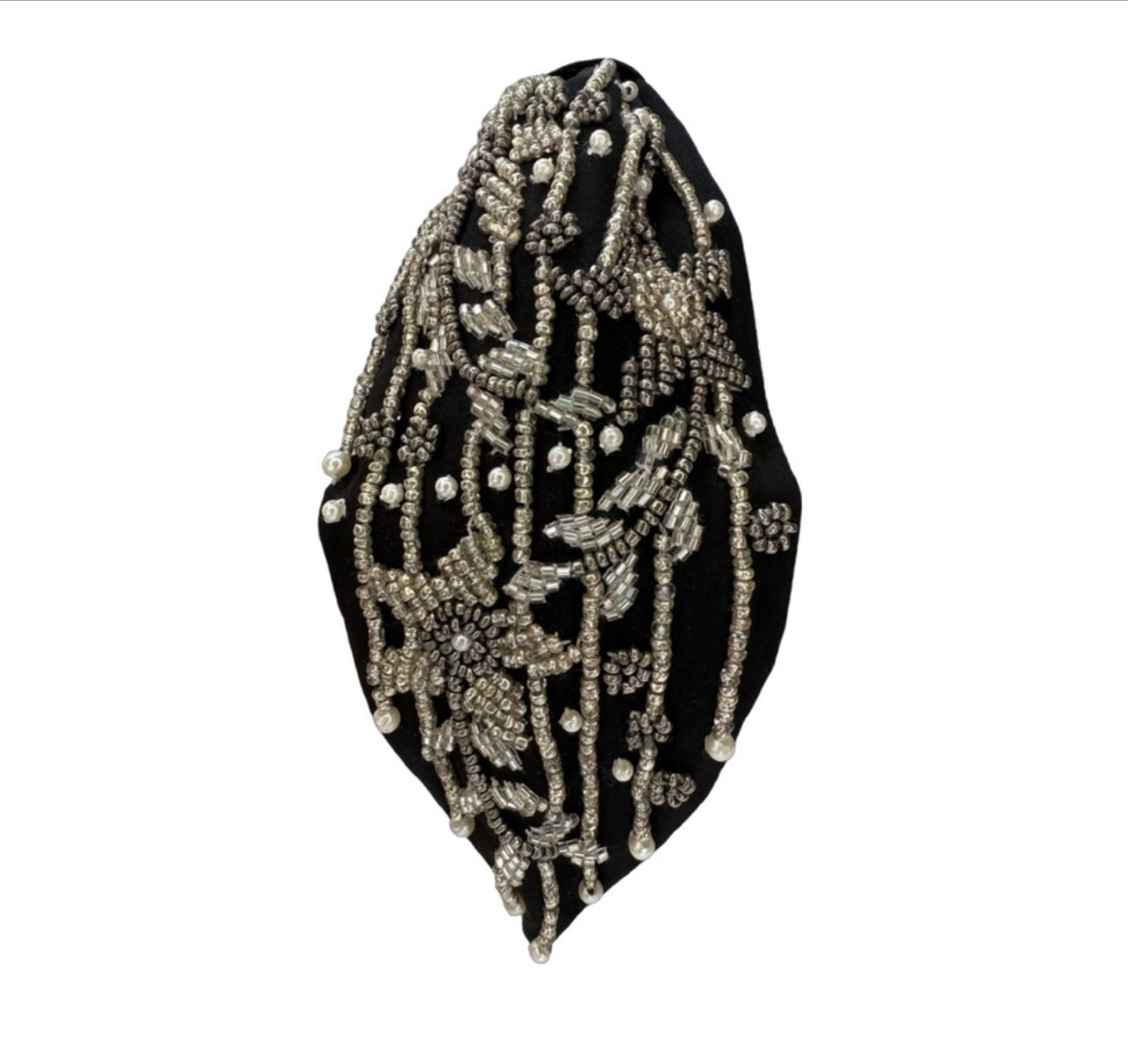 The Raindrop Flower Beaded Headband
