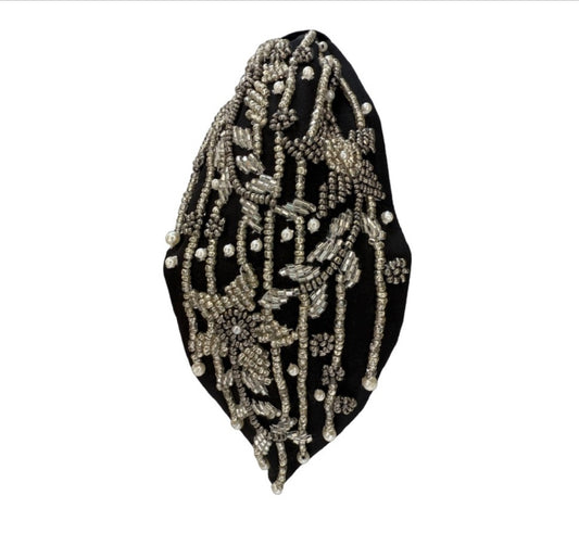 The Raindrop Flower Beaded Headband