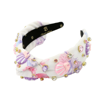 The Seashell Bow Rhinestone Topknot