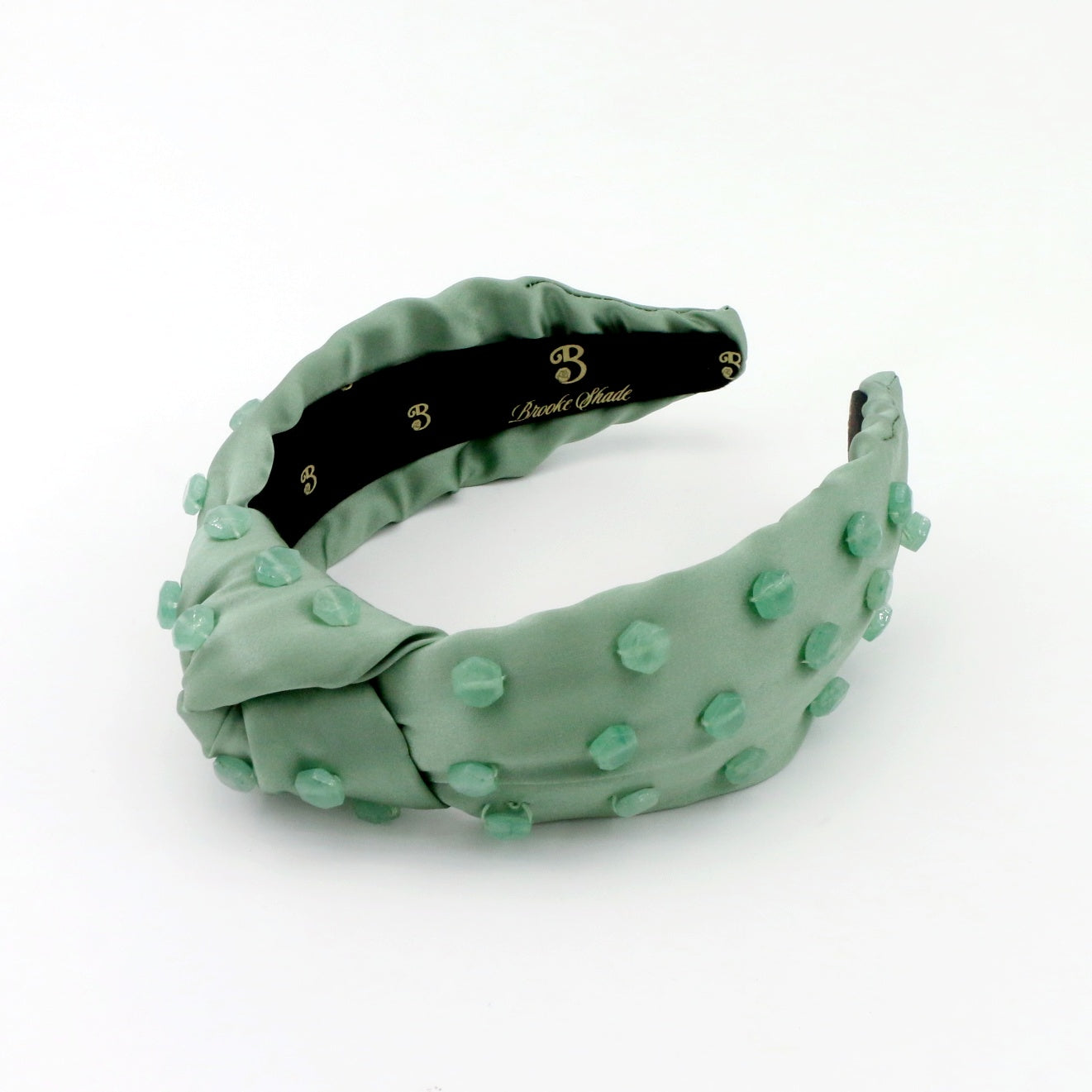 The Luxury 100% Silk & Jade Faceted Stones