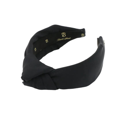 The Black Neoprene Neoprene Topknot