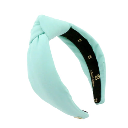 The Ice Blue Neoprene Topknot Headband