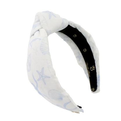 The Ocean Bow Topknot Headband
