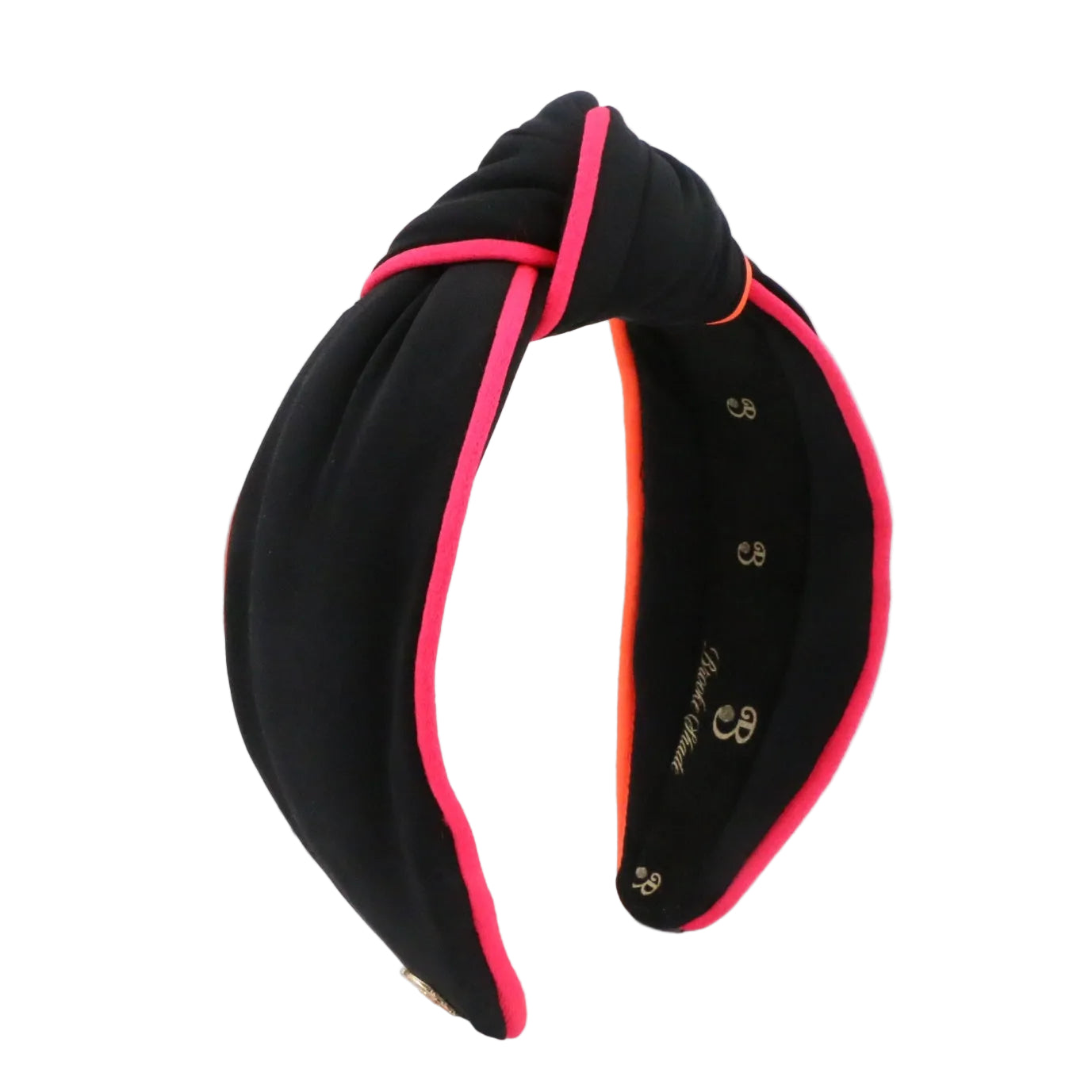 80s Miami Neon "Sunburst" Neoprene Topknot Headband