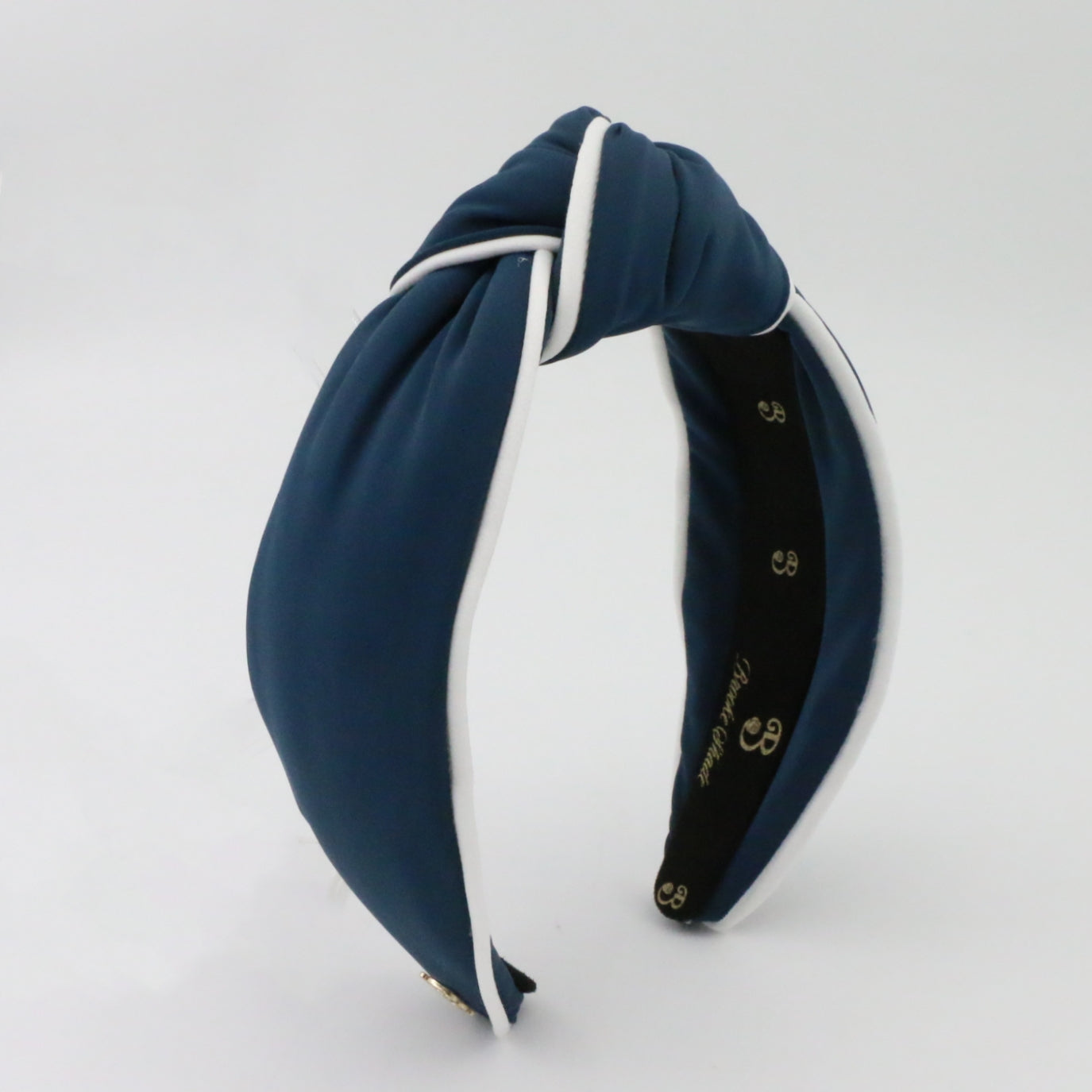 The Nautical Navy- Two Tone Topknot Headband