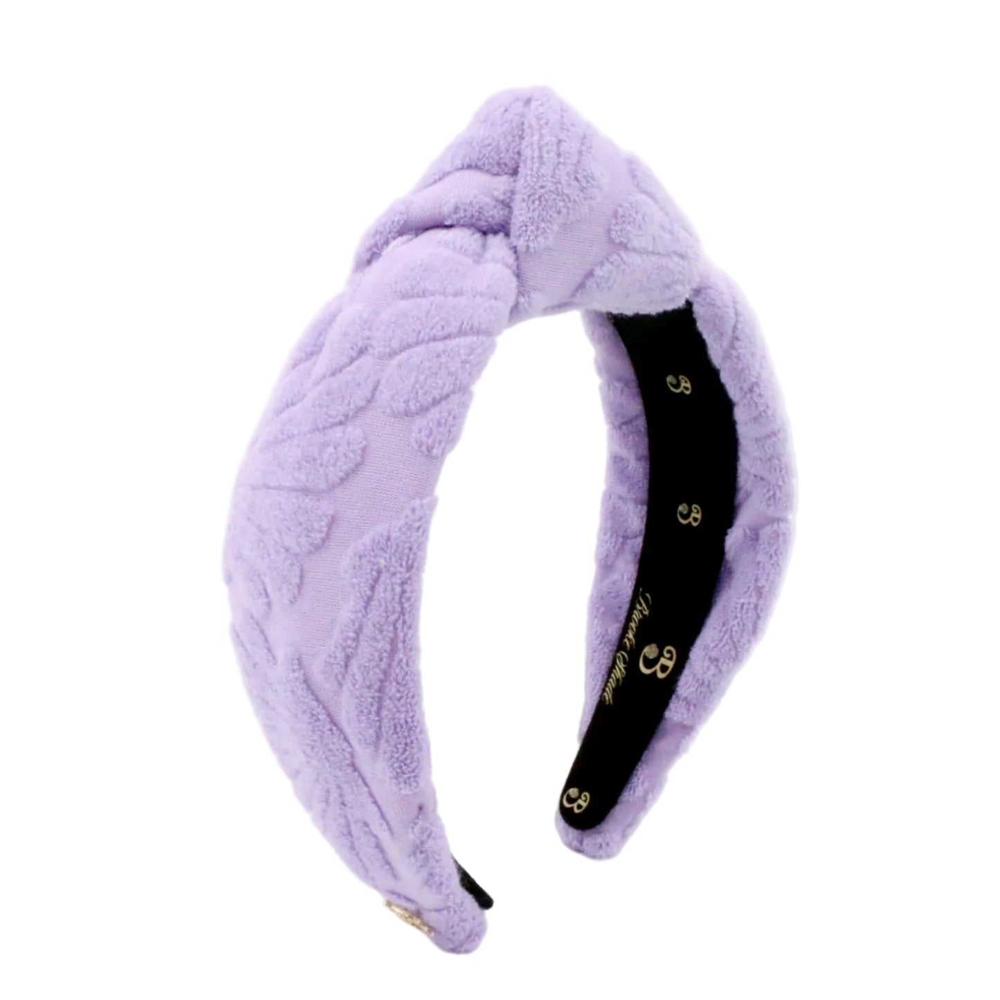 The Lavender Bay Scallop Seashell Terry Cloth Headband