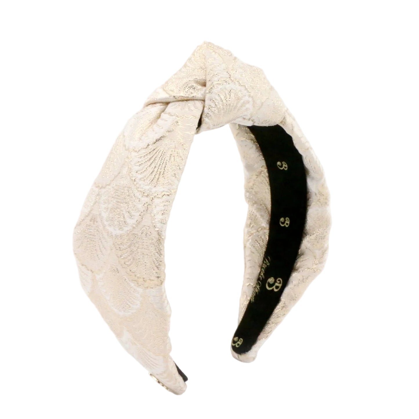 The Royal Gilded Shell Brocade Topknot