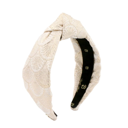 The Royal Gilded Shell Brocade Topknot