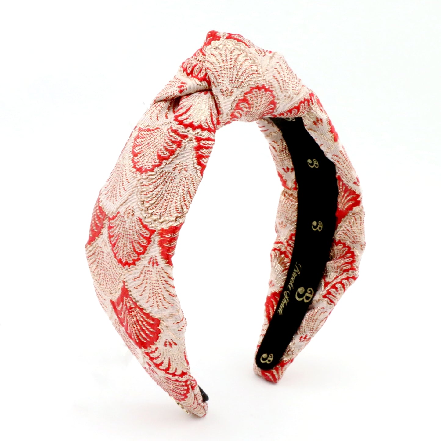 The Royal Red Shell Brocade Topknot