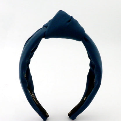 The Navy Blue Neoprene Topknot