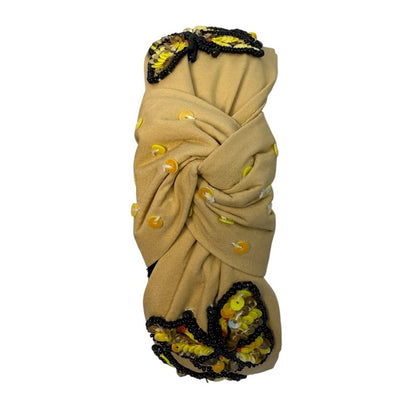 The Monarch Butterfly Beaded Headband