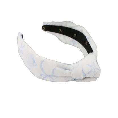 The Ocean Bow Topknot Headband