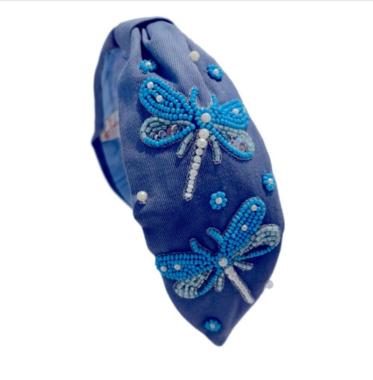 The Dragonfly Wonderbug Beaded Headband