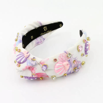 The Seashell Bow Topknot Headband