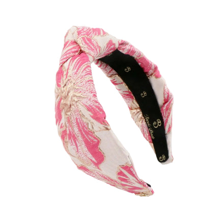The Fuchsia Hibiscus Brocade