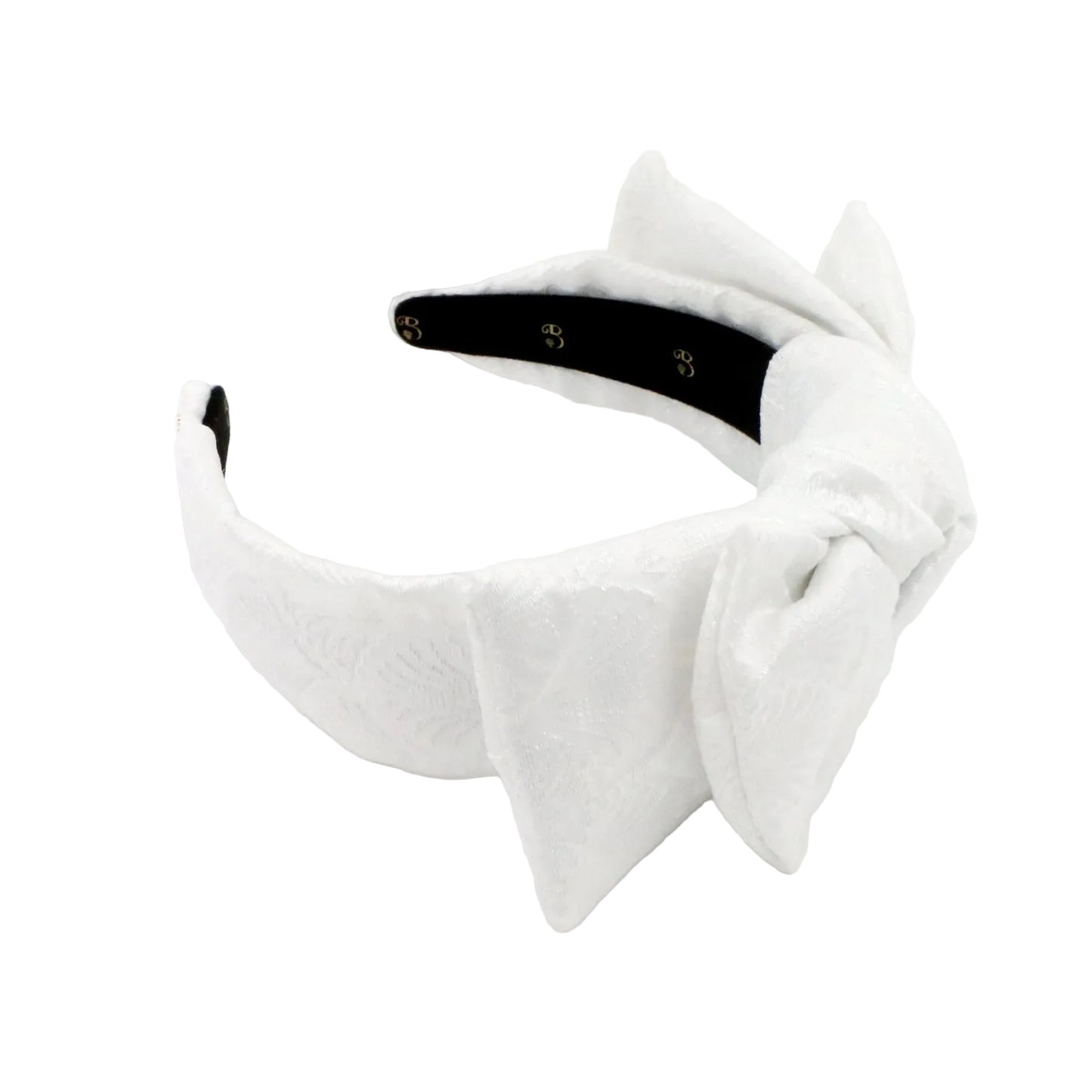 The Pearelscent Shell Brocade Bow