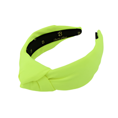 The Neon Yellow Neoprene Topknot