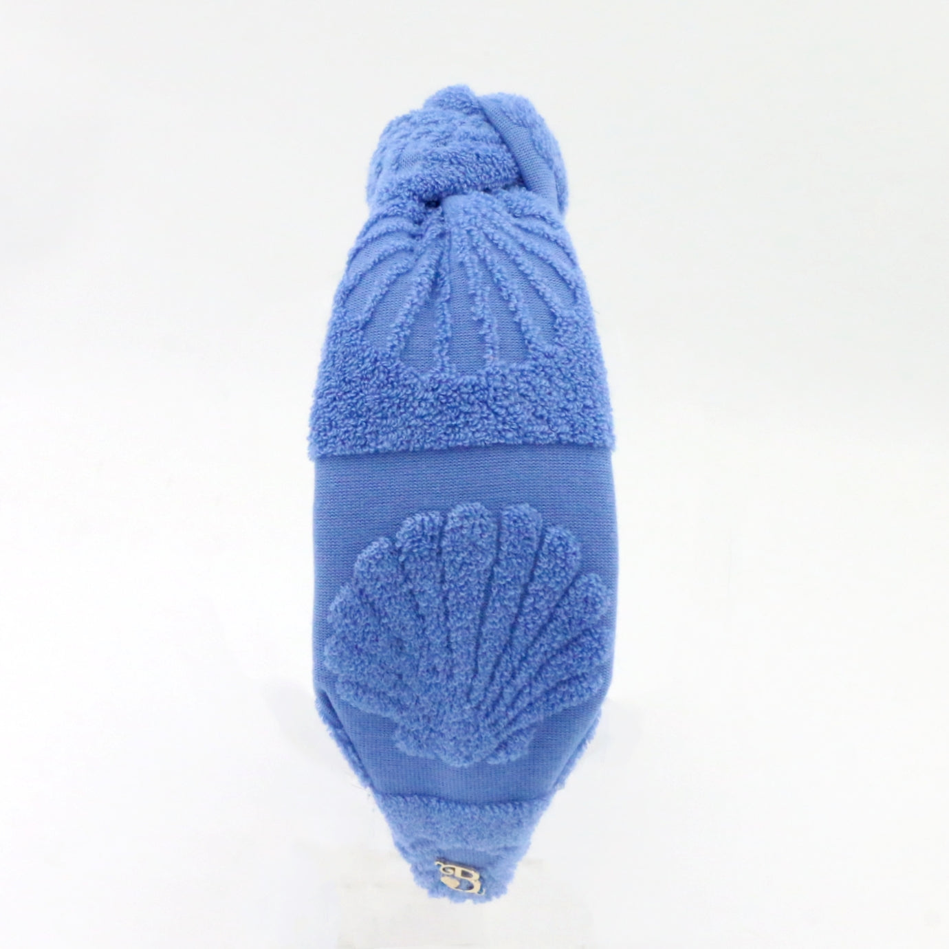 The Azure Seashell Terry Cloth Headband