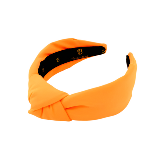 The Bright Orange Neoprene Topknot