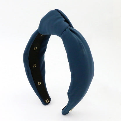 The Navy Blue Neoprene Topknot
