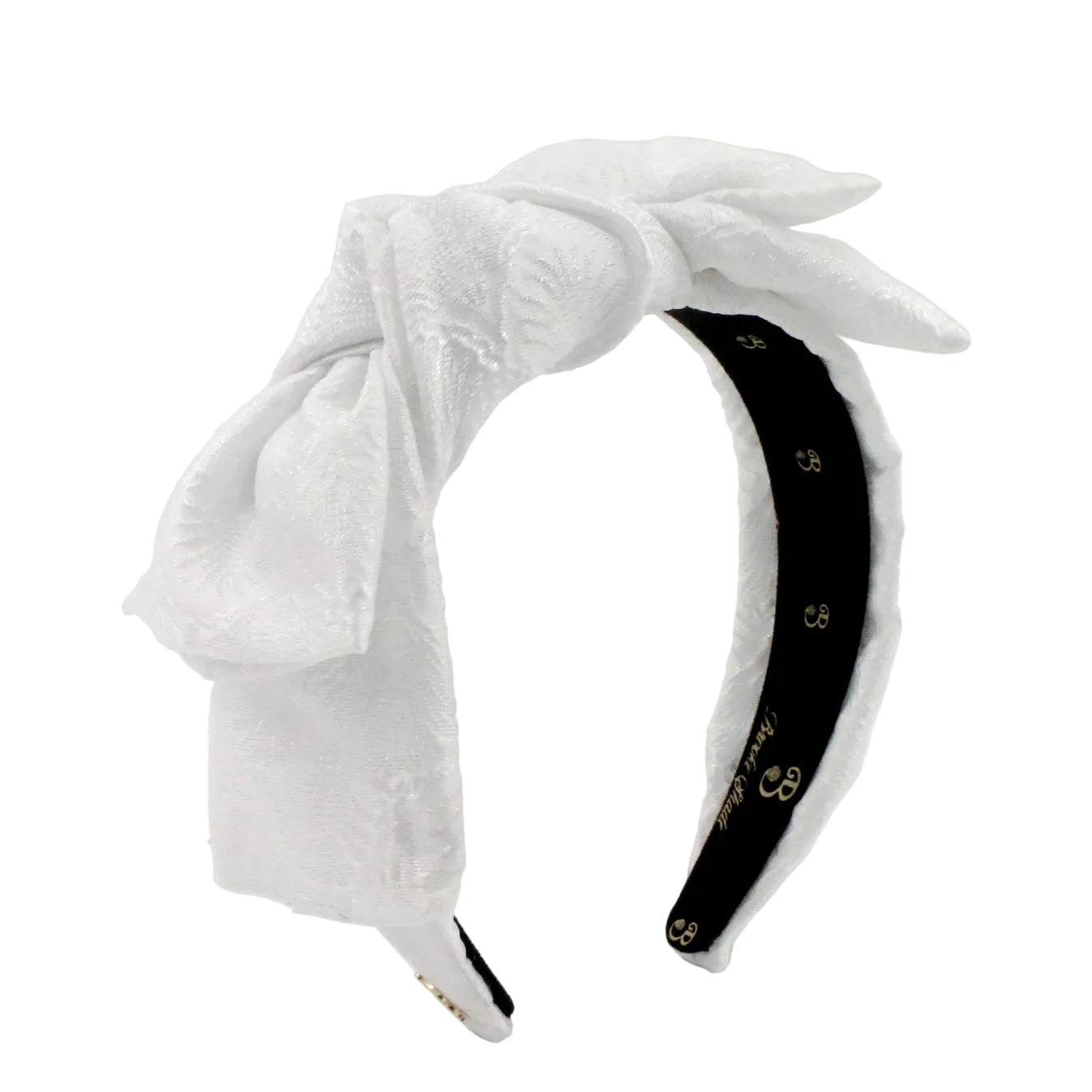 The Pearelscent Shell Brocade Bow