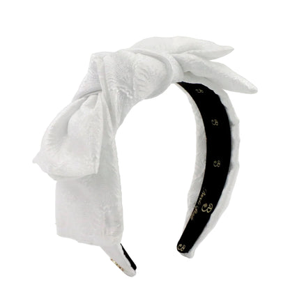 The Pearelscent Shell Brocade Bow