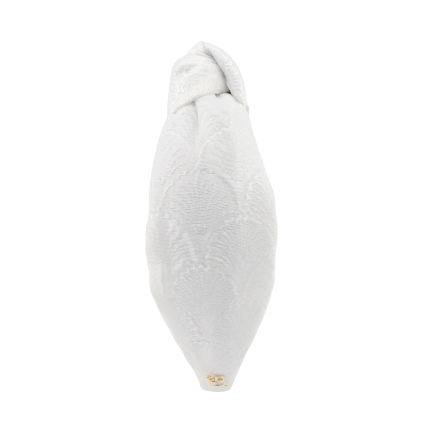 The Pearelscent Shell Brocade Topknot