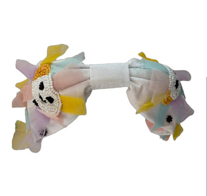 NEW The Kids Rainbow Smile Cloud Beaded Headband