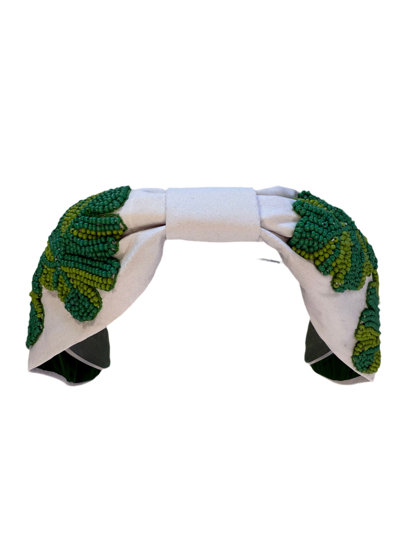 NEW The Monstera Leaf Beaded Headband