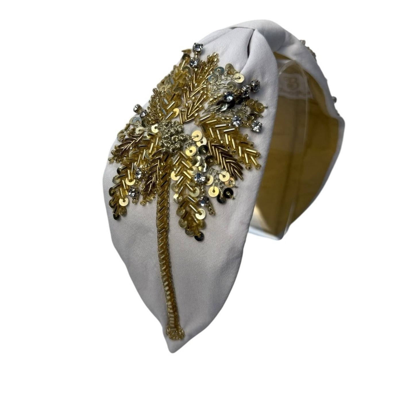 The Royal Palm Beaded Headband