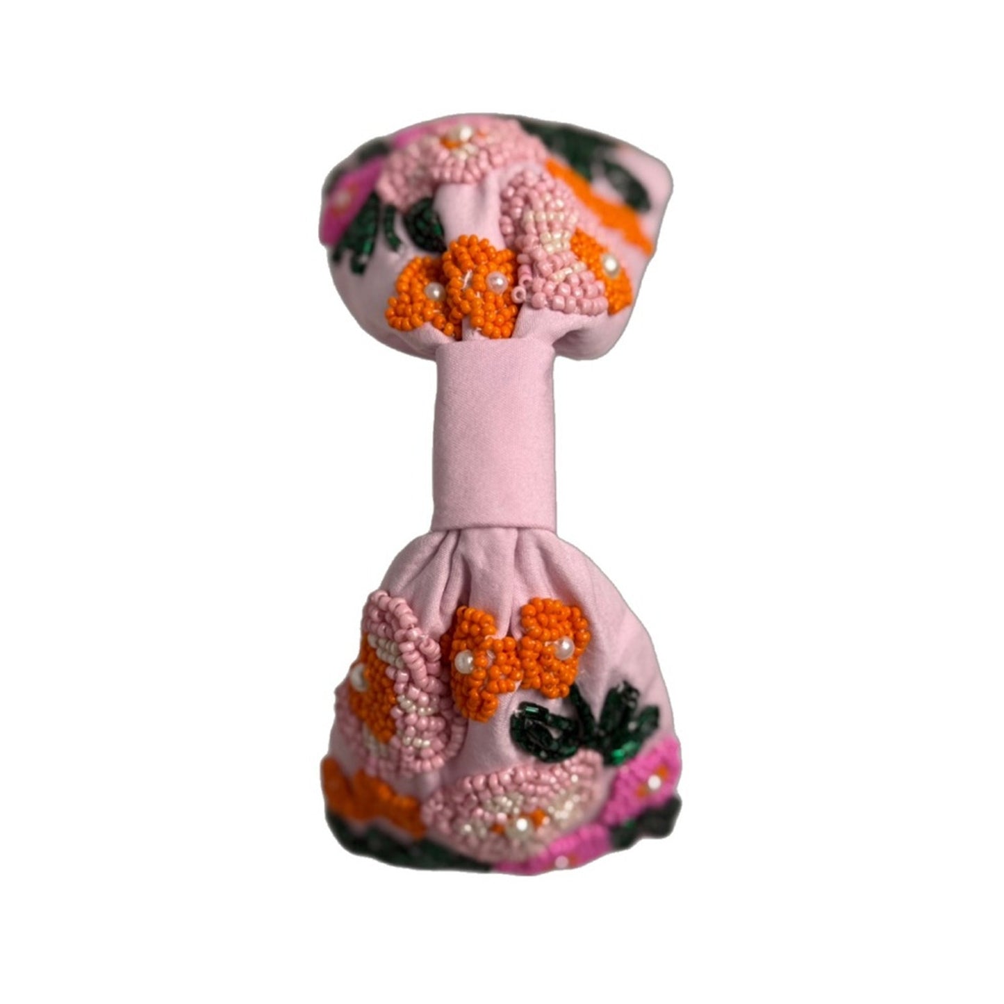 The Pansy Flower Beaded Headband