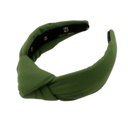 The Olive Green Neoprene Topknot