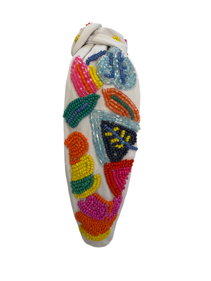 The Vibrant Tropical Leaves Headband