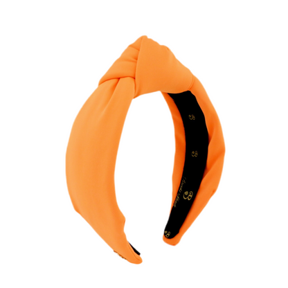 The Miami Orange Neoprene Topknot